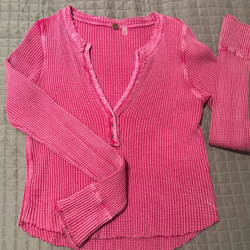 FP Movement by Free People Pink Long Sleeve Top